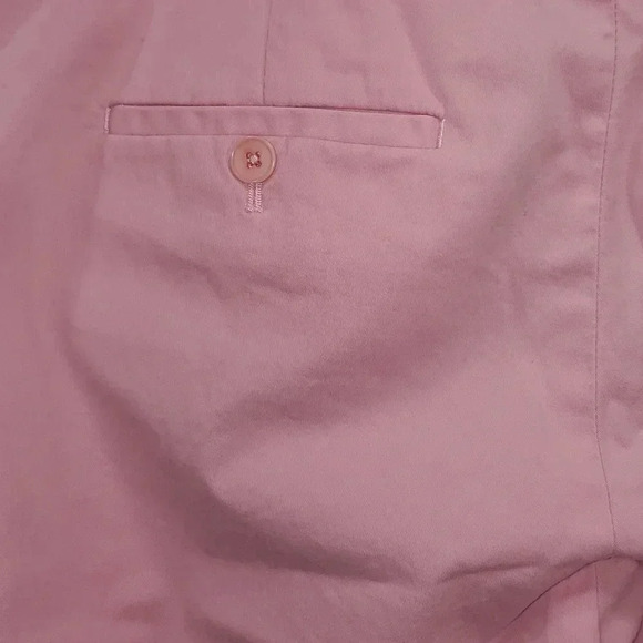 Talbots Womens Curvy Fit Pink Flat Front Size 6 - Picture 6 of 14